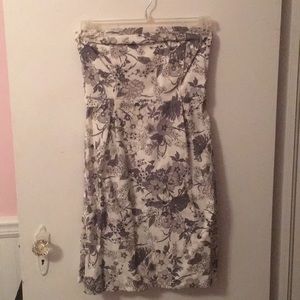 Old Navy Strapless Floral Dress